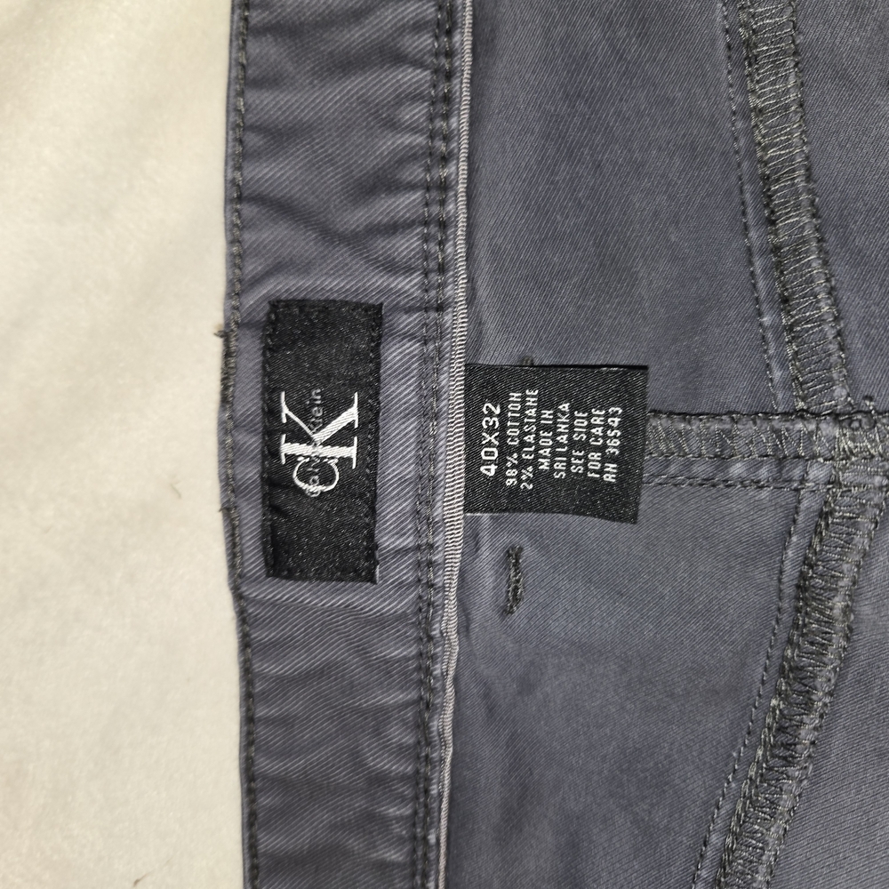 Calvin Klein Gray Slim Fit Jeans for Effortless Style